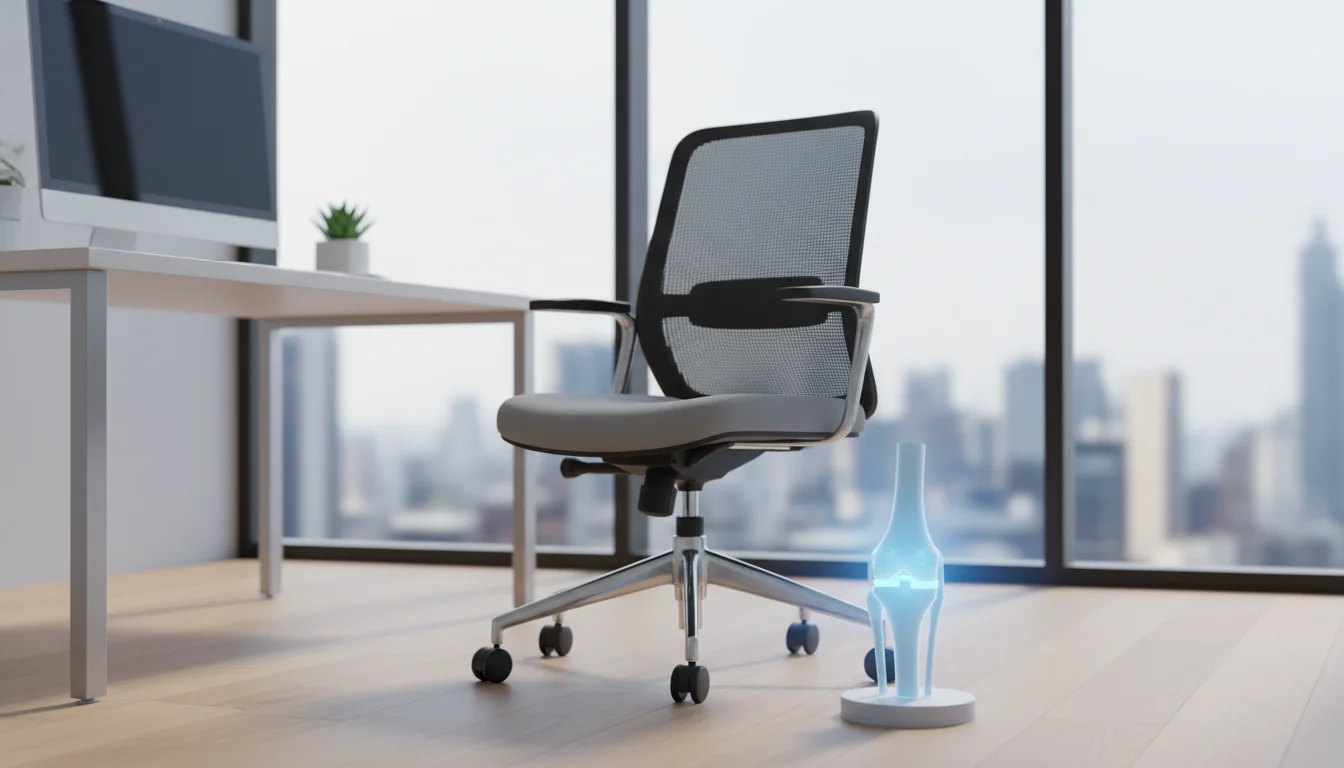 can office chair cause knee pain - featured image for guide