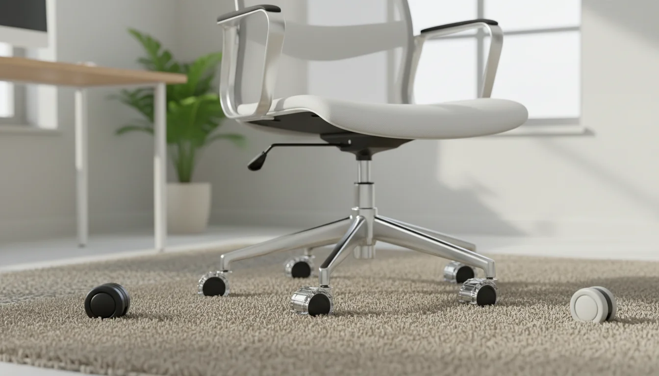 what office chair wheels are best for carpet - featured image for guide