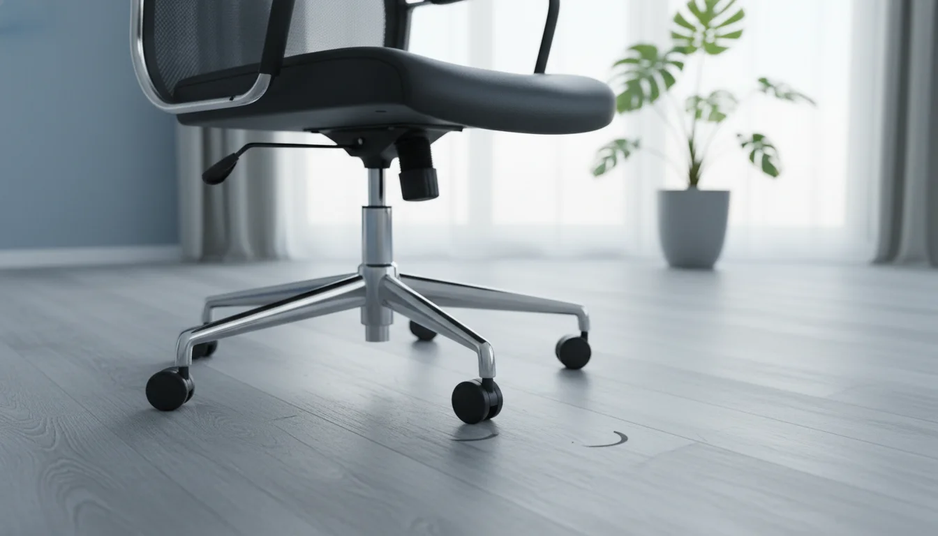 will office chair damage vinyl flooring - featured image for guide